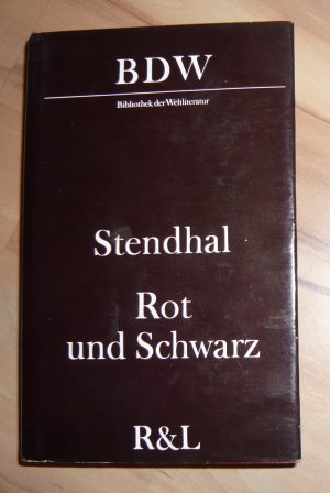 gebrauchtes Buch – Stendhal – Rot und Schwarz