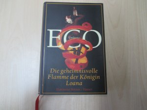 gebrauchtes Buch – Umberto Eco – Die geheimnisvolle Flamme der Königin Loana Illustrierter Roman