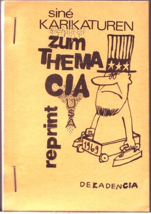 antiquarisches Buch – Siné  – Zum Thema CIA.