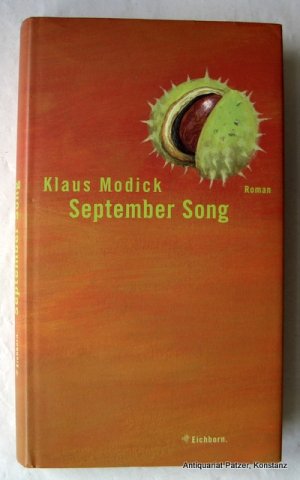 gebrauchtes Buch – Klaus Modick – September Song