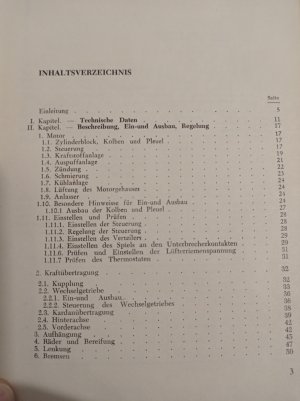 antiquarisches Buch – Autobuzul Werke – Betriebsanleitung Kastenwagen TV 41-F / Pritschenwagen TV 41-C / Ambulanzwagen TV 41-S / Kleinbus TV 41-M