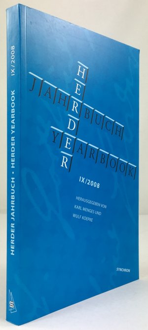 gebrauchtes Buch – Koepke, Wulf / Karl Menges  – Herder Jahrbuch / Herder Yearbook IX / 2008.