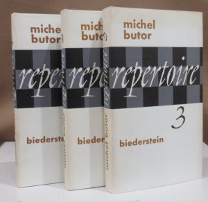 Repertoire 1 - 3. 3 Bände. Dt. von Helmut Scheffel.