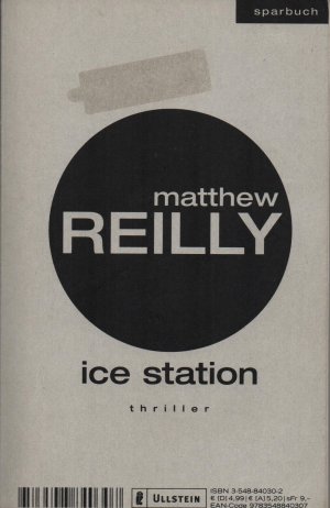 Ice Station [ Sparbuch ]