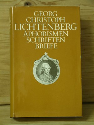 gebrauchtes Buch – lichtenberg, georg christoph – "aphorismen - schriften - briefe"