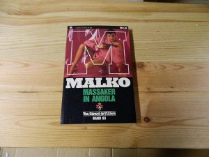 gebrauchtes Buch – Villiers, Gerard de – Malko. Band 63. Massaker in Angola