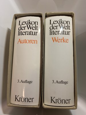 Lexikon der Weltliteratur; Teil: Bd. 1., Biographisch-bibliographisches Handwörterbuch nach Autoren und anonymen Werken. + Band II Werke, Gebundene Ausgabe […]