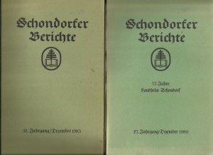 Schondorfer Berichte