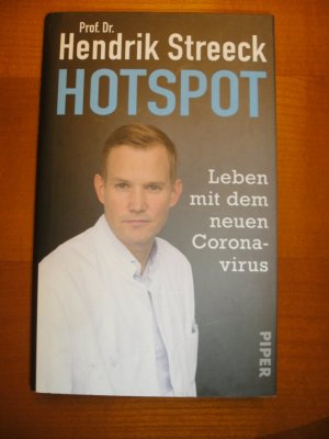 gebrauchtes Buch – Hendrik Streeck – Hotspot - Leben mit dem neuen Coronavirus