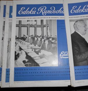 Edeka Rundschau Nr. 5-11,14,37 von 1956