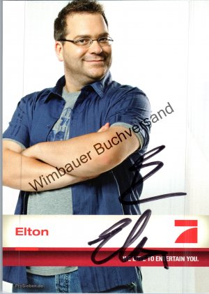 gebrauchtes Buch – Duszat, Alexander "Elton" und Elton – Original Autogramm Alexander Duszat "Elton" /// Autogramm Autograph signiert signed signee