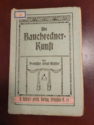 Die Bauchrednerkunst