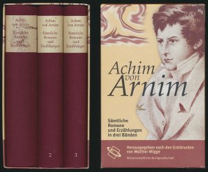 Sämtliche Romane und Erzählungen. 3 Bände (komplett)., Auf Grund der Erstdrucke herausgegeben von Walther Migge.