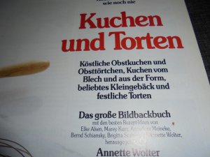 gebrauchtes Buch – Annette Wolter – Kuchen und Torten - Das große Bildbackbuch