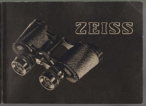 antiquarisches Buch – VEB Carl Zeiss Jena  – Zeiss Feldstecher / Ferngläser  (Prospekt , Katalog)