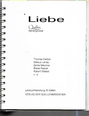 gebrauchtes Buch – Eugen Hettinger – Liebe