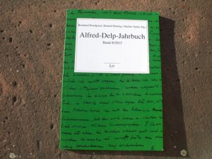 Alfred-Delp-Jahrbuch Band 8 / 2015. Zum 70. Todesjahr Alfred Delps. Redaktion: Günther Saltin. Mit zahlreichen Farb- und Schwarzweißabbildungen. Gestaltung des Einbands unter Verwendung eines Kassibers von Alfred Delp aus dem Gefängnis Berlin-Tegel. Erstausgabe.