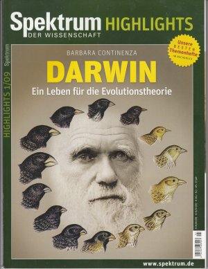 gebrauchtes Buch – Spektrum der Wissenschaft Heft 1-1990  Darwin-ein Leben für die Evolution