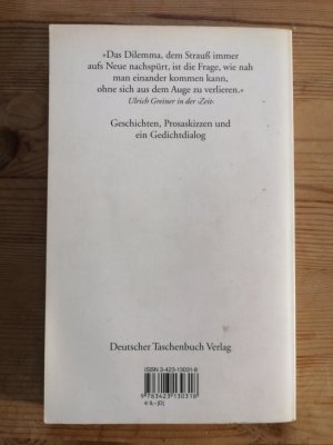 gebrauchtes Buch – Botho Strauß – Das Partikular