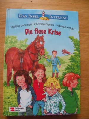 gebrauchtes Buch – Bieniek, Christian; Jablonski – Das Insel-Internat, Bd. 4 - Die fiese Krise - (gebundene Ausgabe)