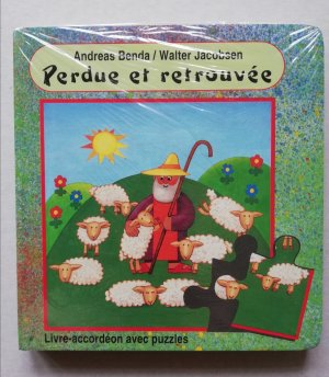 Perdue et retrouvée. Livre-accordéon avec puzzles