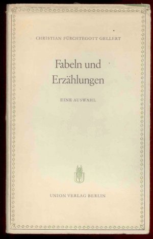 antiquarisches Buch – Christian Fürchtegott Gellert – Fabeln und Erzählungen. Eine Auswahl. Die Perlenkette Band IV