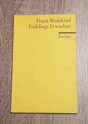 gebrauchtes Buch – Frank Wedekind – Frühlings Erwachen Eine Kindertragödie