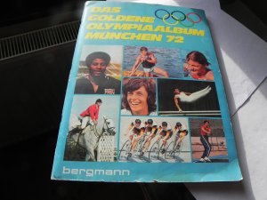 BERGMANN DAS GOLDENE OLYMPIA ALBUM MÜNCHEN 72 **KOMPLETT COMPLETE SAUBER** 1972