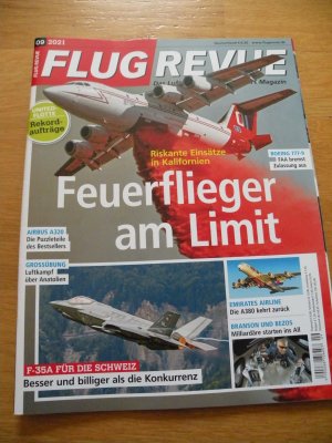 gebrauchtes Buch – FLUG REVUE, Das Luft- und Raumfahrt-Magazin September 2021