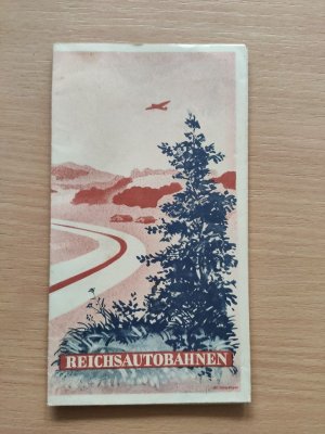 Reichsautobahnen, Werbekarte der Commerz- und Privatbank