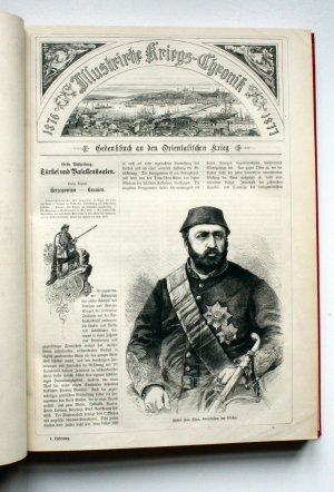 antiquarisches Buch – Strauß, Victor von – Illustrirte Kriegs-Chronik. Gedenkbuch an den Russisch-Türkischen Feldzug von 1876-1878. Gezeichnet von den Artistischen Mitarbeitern der Illustrirten Zeitung.