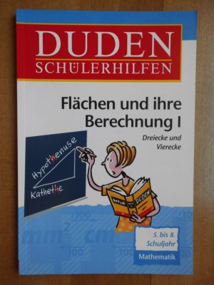 gebrauchtes Buch – Hans Borucki – Flächen und ihre Berechnung I. Dreiecke und Vierecke (5. bis 8. Schuljahr)