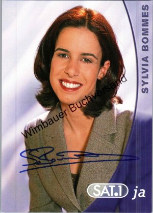gebrauchtes Buch – Sylvia Bommes – Original Autogramm Sylvia Bommes SAT1 Moderatorin /// Autogramm Autograph signiert signed signee