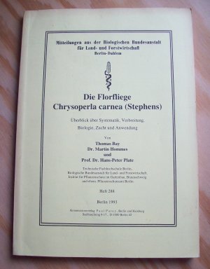 Die Florfliege Chrysoperla carnea (Stephens). Überblick und Systematik, Verbreitung, Biologie, Zucht und Anwendung. Mitteilungen aus der Biologischen […]