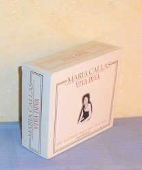 Maria Callas : Viva Diva. 5 CDs in der Box mit Musik von Bellini, Verdi, Ponchelli, Donizetti, Wagner, Mozart, Rossini u.a.