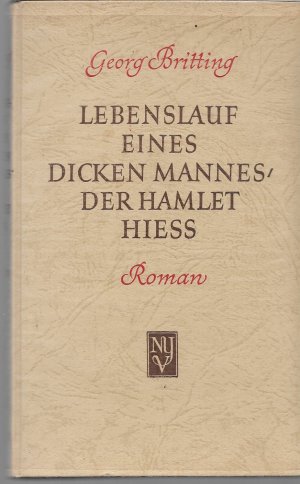 Lebenslauf eines dicken Mannes, der Hamlet hiess