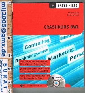 gebrauchtes Buch – Greyer / Ahrendt – Crashkurs BWL.