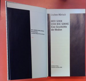 gebrauchtes Buch – Jochen Hörisch – Der Sinn und die Sinn Hörisch. Eine Geschichte der Medien. Dieses Buch trägt die Nummer 1789.