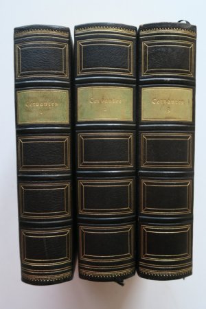 Cervantes Saavedra, Miguel de. Ausgewählte Werke. Herausgegeben und eingeleitete von Max Krell. 3 Bände. München und Leipzig, Rösl & Cie., 1923. * Mit […]