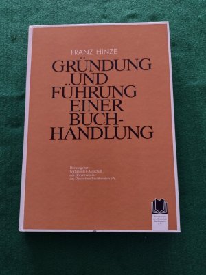 Gründung und Führung einer Buchhandlung