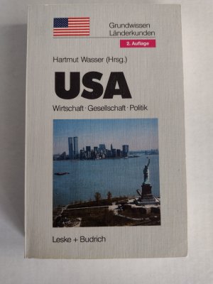 gebrauchtes Buch – Hartmut Wasser – USA - Politik · Gesellschaft · Wirtschaft