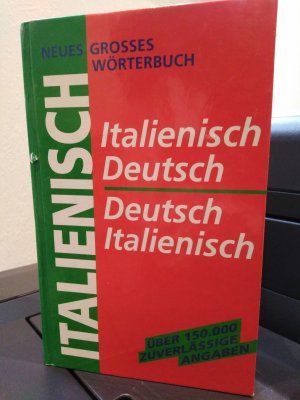 Neues grosses Wörterbuch; Italienisch