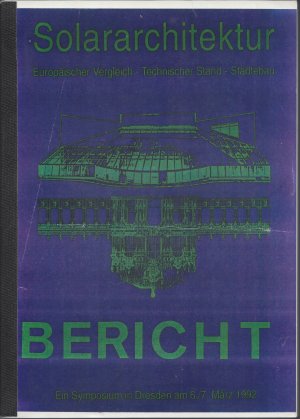 Solararchitektur, Europäischer Vergleich - Technischer Stand - Städtebau