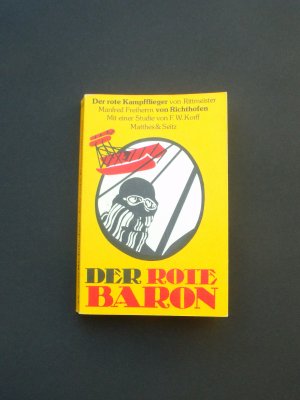 gebrauchtes Buch – Richthofen, Manfred von – Der rote Kampfflieger