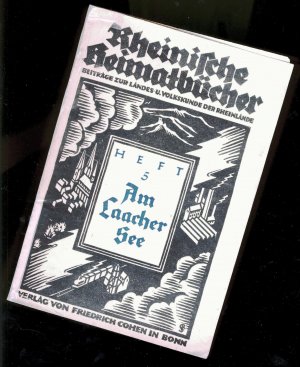 antiquarisches Buch – Dr. Fr. A – Die Entstehung des Laacher Sees 1922