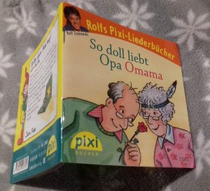 gebrauchtes Buch – Simone Nettingsmeier  – So doll liebt Opa Omama - Pixi Bücher 1580, Serie 176. Mini-Buch