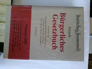 gebrauchtes Buch – Bürgerliches Gesetzbuch: mit Einführungsgesetz (Auszug), Unterlassungsklagengesetz, Produkthaftungsgesetz, Erbbaurechtsverordnung, . Gewaltschutzgesetz (Auszug)