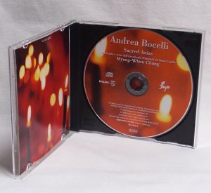 gebrauchter Tonträger – Andrea Bocelli - Arie Sacre - 1999 Klassik - vg+/vg+ – Arie Sacre - 1999 Klassik - vg+/vg+