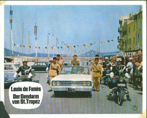 gebrauchter Film – Der Gendarm von St. Tropez - 2 Kino Aushangfotos