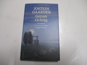 gebrauchtes Buch – Jostein Gaarder – Genau richtig. gebrauchtes Buch – Jostein Gaarder – Genau richtig.
